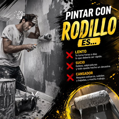 🚀 Pinta tu casa en minutos (sin rodillo)