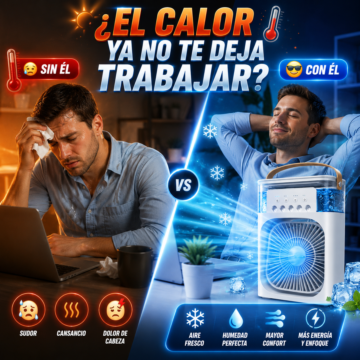 NO SUFRAS MÁS POR EL CALOR