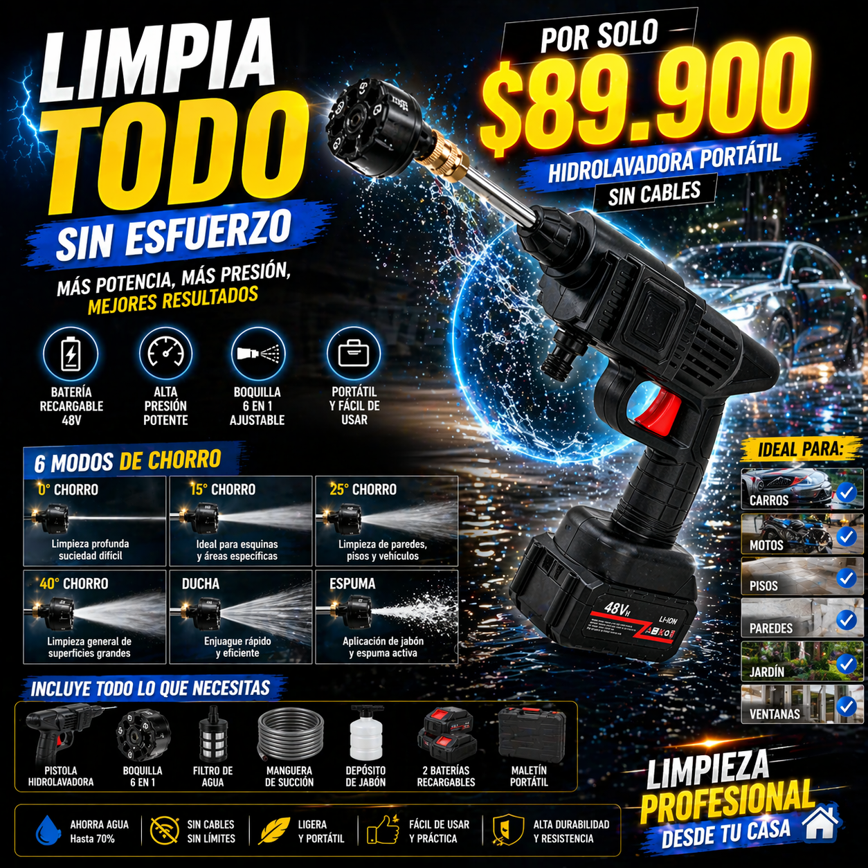 ⚡ Esto reemplaza la manguera para siempre
