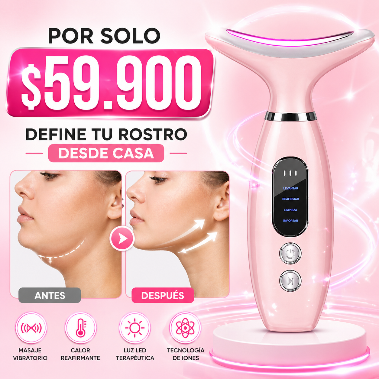Define tu rostro sin salir de casa