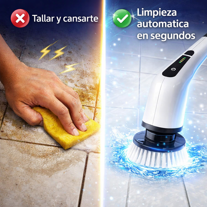 ¡Limpia sin esfuerzo en segundos!