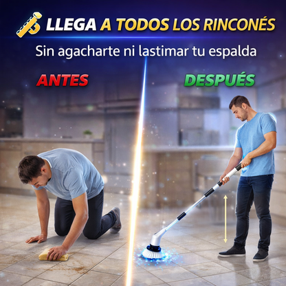 ¡Limpia sin esfuerzo en segundos!